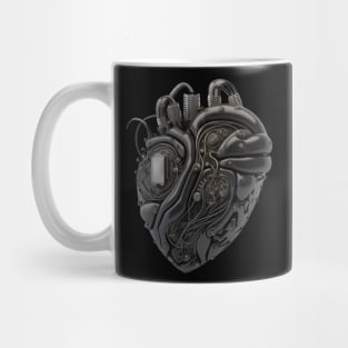 Cyborg Heart Mug